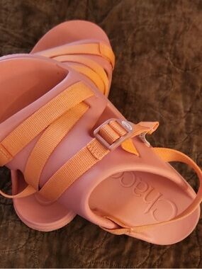 Chaco Kids Sandals coral Strappy Sandals